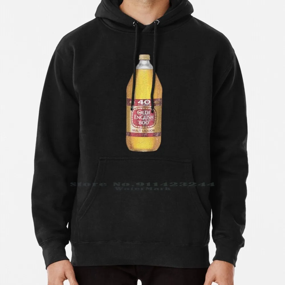 

Olde E-Color Pencil & Brush Hoodie Sweater 6xl Cotton 4 0 Forty Ounce 40oz O E Malt Liquor Forties Beer Pencil Color Simple