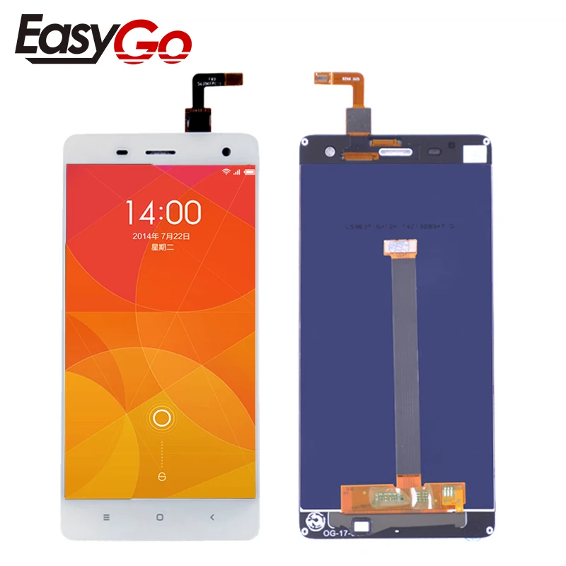 5 дюймов для Xiaomi Mi4 M4 ЖК дисплей + дигитайзер сенсорного экрана в сборе бесплатная