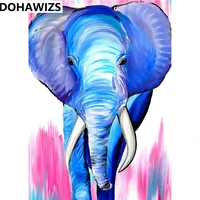 5d diy diamond painting elephant embroidery animals mosaic cross stitch kit full squareround drill gift home decor gift resin