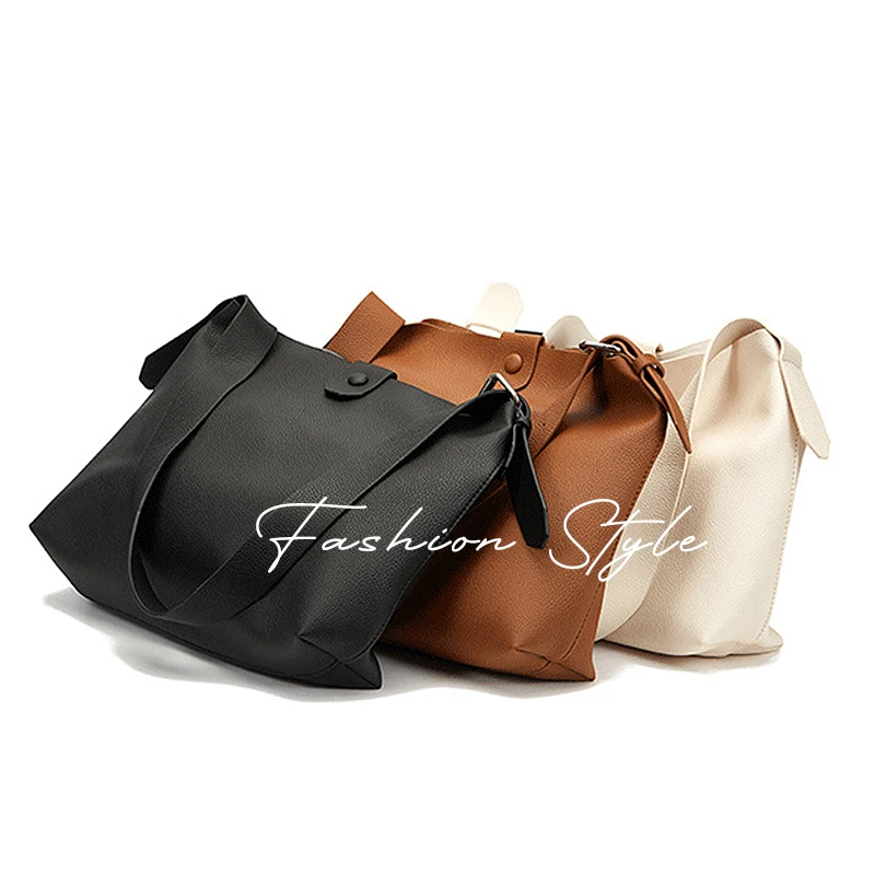 

CEZIRA Soft PU Vegan Leather Hobo Shoulder Bags For Women Casual Large Crossbody Handbags Female Fashion Daily Bucket Purses