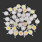 100 шт. чип COB для светодиодной лампы, 1 Вт, 3 Вт, 3,2-3,6 В, вход-лм, миниатюрная светодиодная лампа, Диод SMD для самостоятельной сборки светодиодный Светодиодный прожектор, точечный светильник