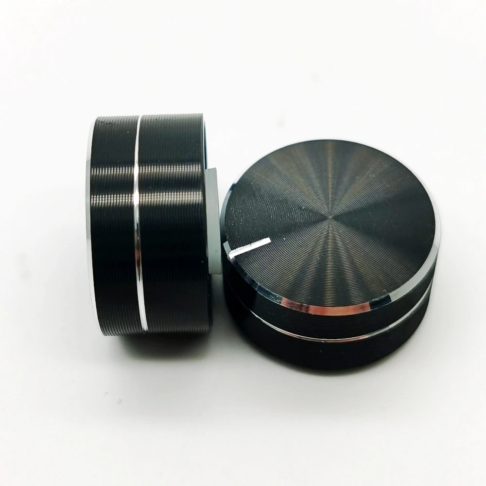 Рукоятка регулятора потенциометра из алюминиевого сплава с отверстием вала 21*10