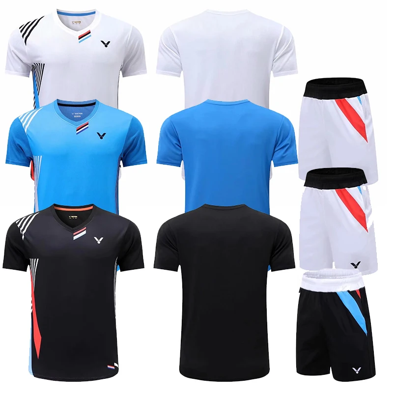 Спортивная майка Victor быстросохнущая спортивная одежда для бадминтона мужчин и