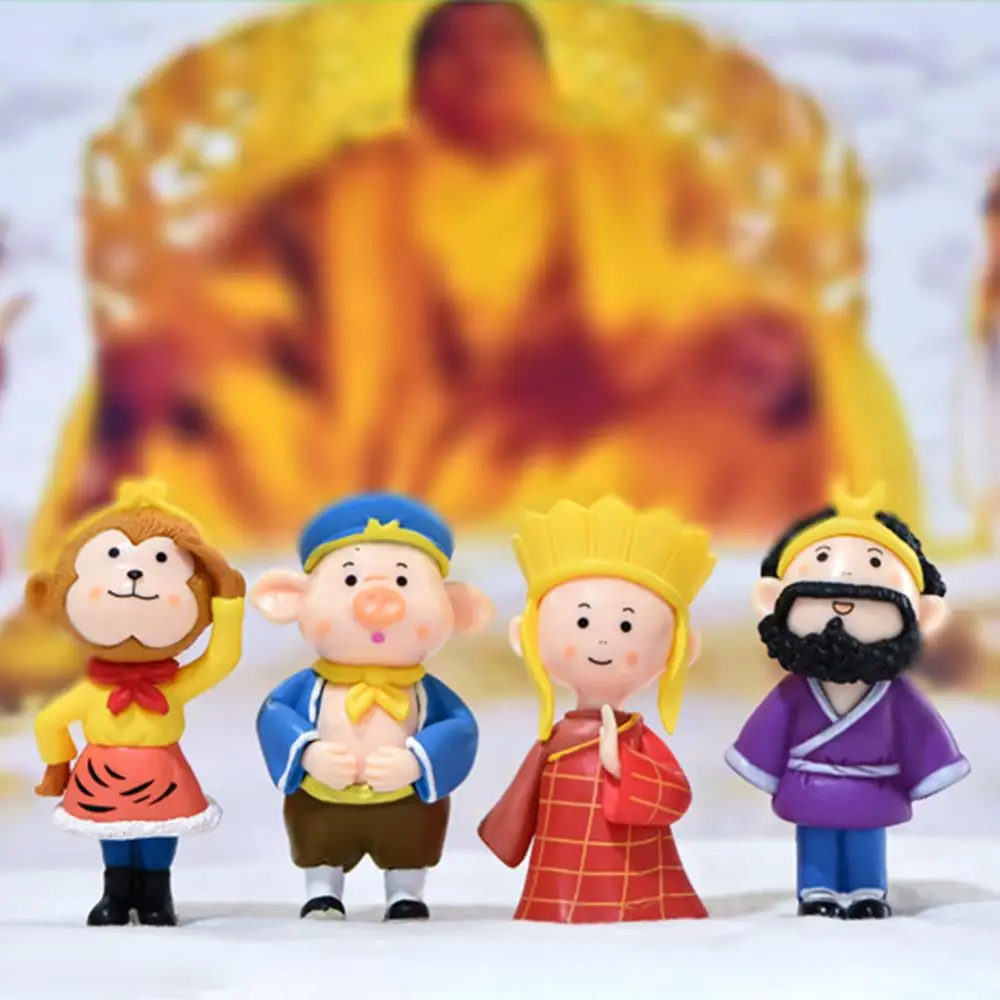 Паломничество на запад яркая модель WuKong украшение для бонсай обезьянка