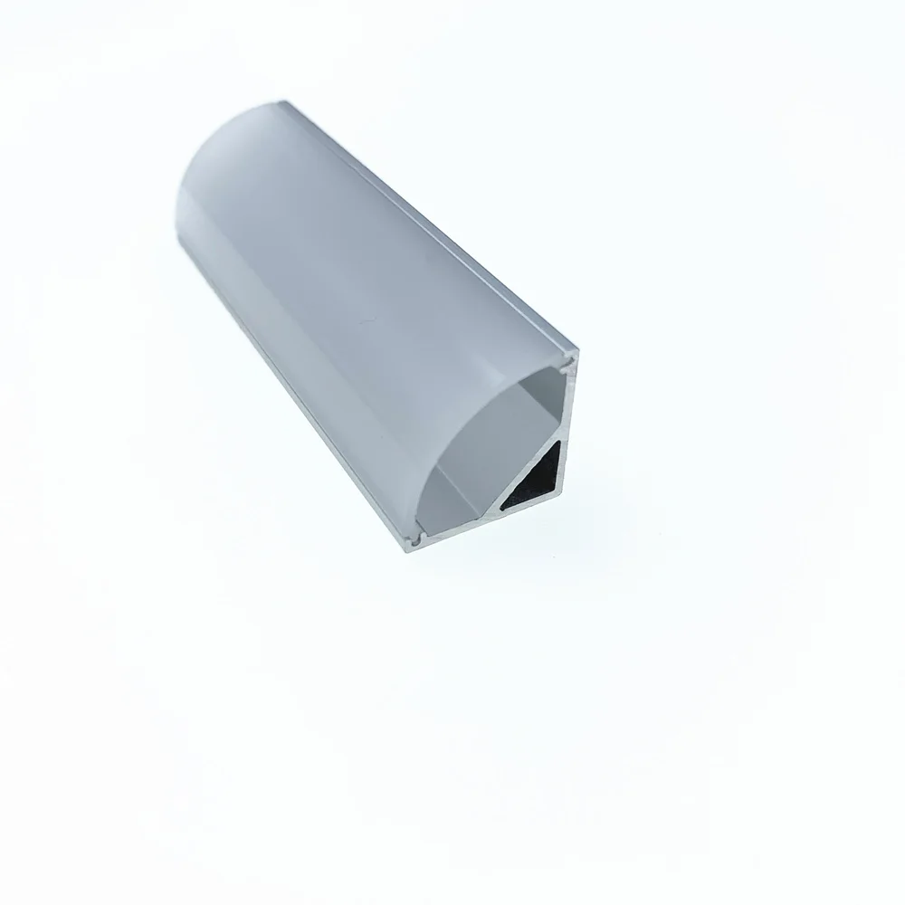 

50 шт., длина 2 м, угловая Алюминиевая СВЕТОДИОДНАЯ лента, профиль светодиодной ленты, алюминиевый светодиодный профиль, № товара