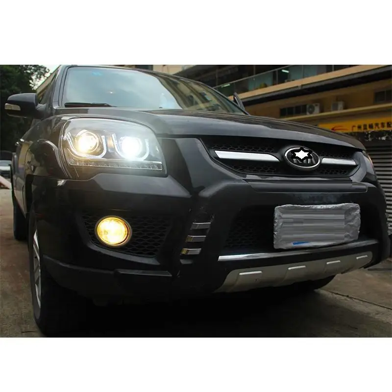 Автомобильные ходовые огни Luces Para Стайлинг дневные боковые указатели поворота