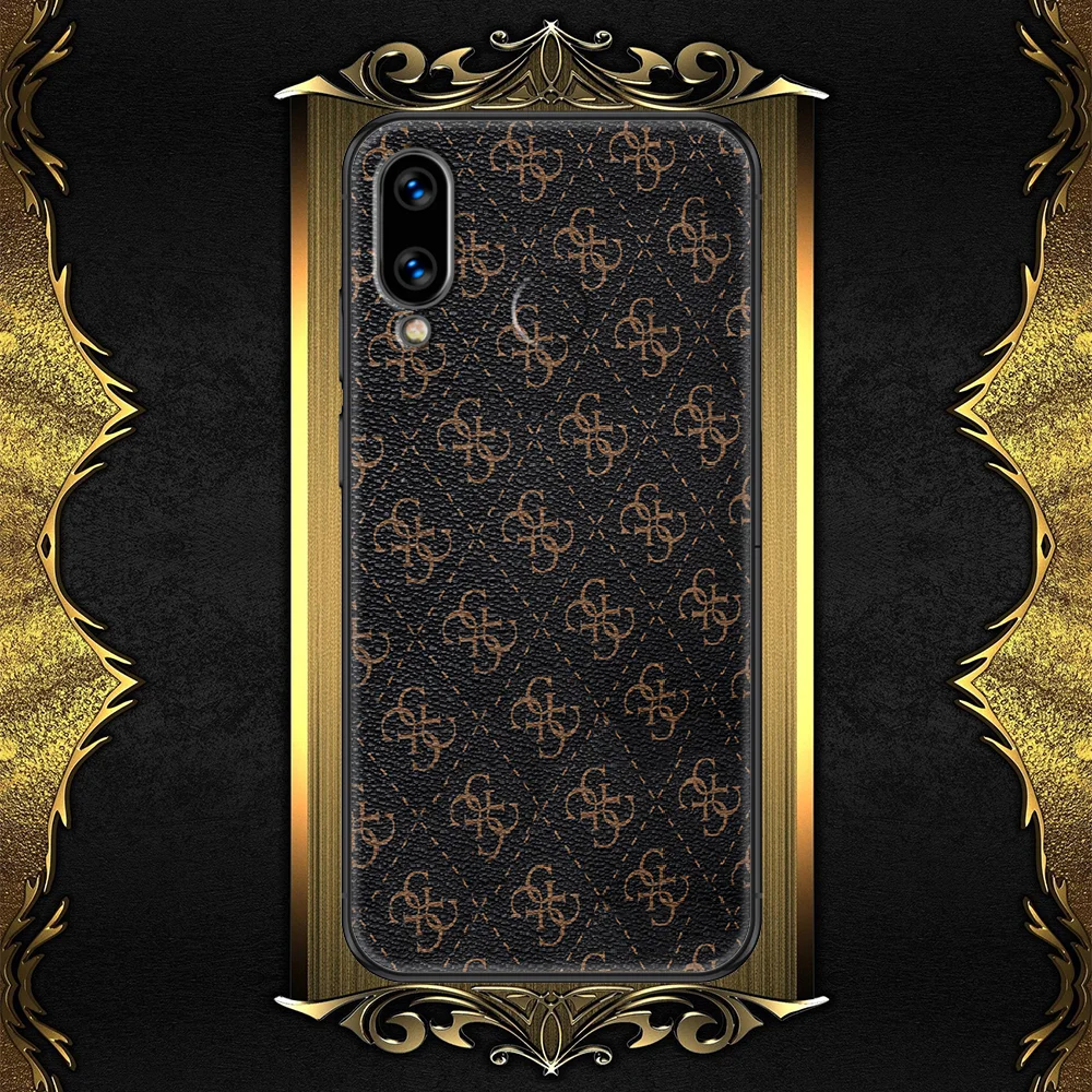 

Luxury Fashion brand Guesses Phone case For Huawei Honor 6 7 8 9 10 10i 20 A C X Lite Pro Play black trend cover fashion