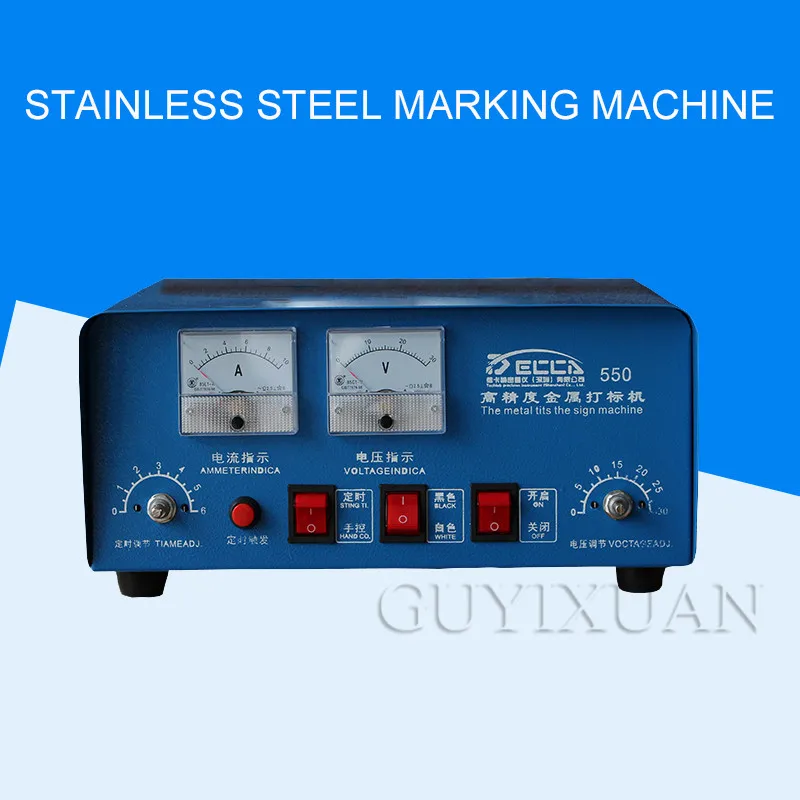 

Portable Electrochemical Metal Nameplate Alloy Printer Electric Stainless Steel Kitchen Tool Marking Machine