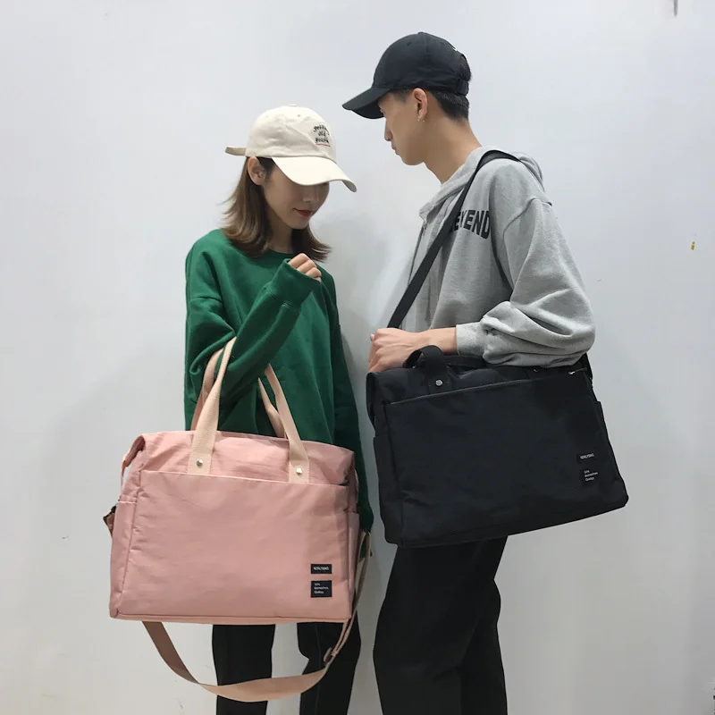 Женская спортивная сумка для фитнеса мягкая путешествий Большая вместительная с