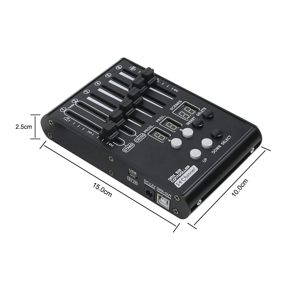 Мини-консоль DMX 54 канала управление сценическим освещением контроллер 2020 для