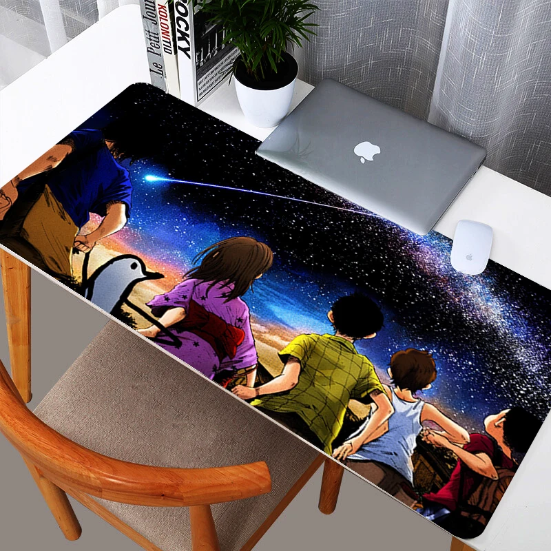 

Laptop Mat Xxl Cool Anime Manga Design Customized Large Extended Mousepad Gaming Mouse Pad Non-slip Keyboard Pad