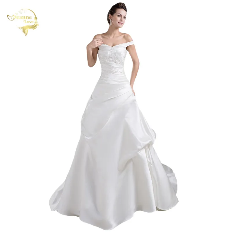 2020 белый/слоновая кость Роскошные Vestido De Noiva Robe Mariage свадебное платье с открытыми
