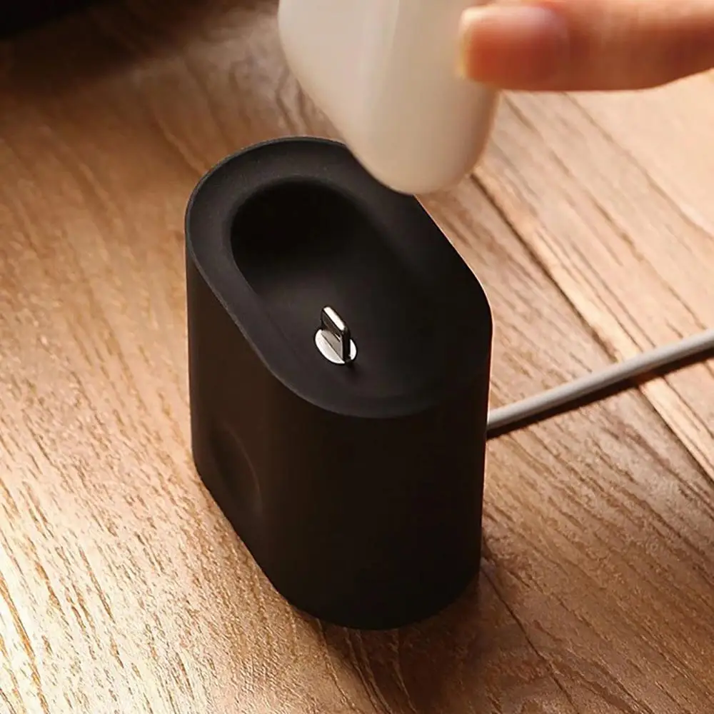 Мягкая силиконовая настольная зарядная станция для гарнитура AirPods док Держатель