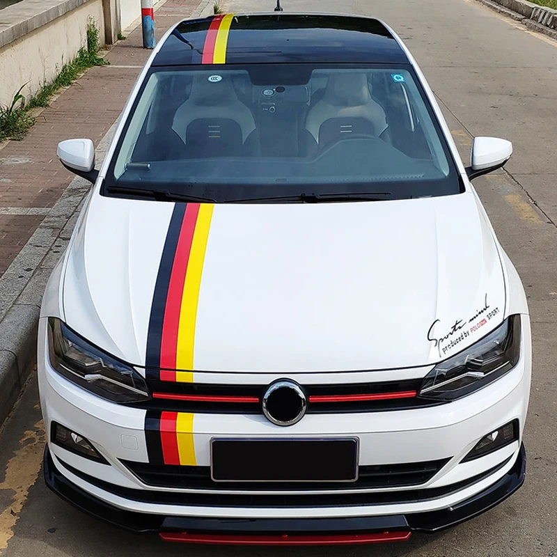 

For Volkswagen VW Polo golf 7 7.5 mk7 Car Accessories Car Stickers and Decals Exterior Parts Film for Cars Automobiles 2018-2021