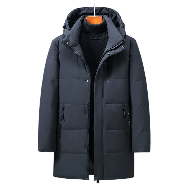 

Teens New Winter Men's Down Jacket Stylish Male Down Coat Thick Warm Man Clothing Brand Men's Apparel Warm Parka plus size 4XL