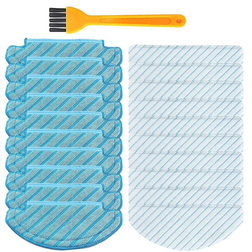 

Suitable For Ecovacs Deebot Ozmo T8 T8 AIVI Cleaning Disposable Mop Cloth * 10 + Cleaning Cloth 10 In Stock Drop Shipping