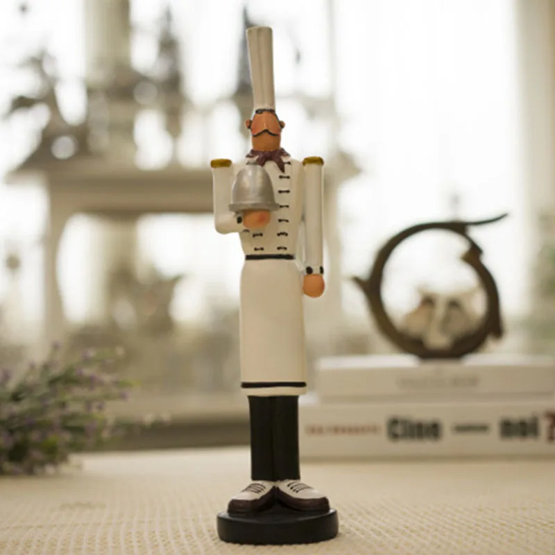 Статуэтка шеф-повара из смолы 30 см | Дом и сад