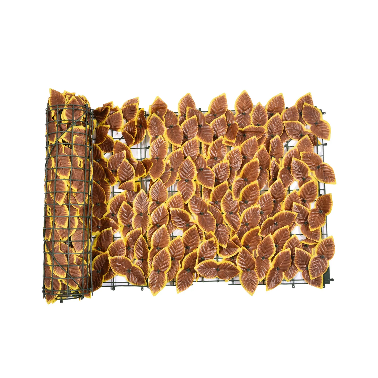 

Artificial Leaf Garden Fence Screening Roll UV Fade Protected Privacy Artificial Fence Wall Landscaping Ivy Garden portable