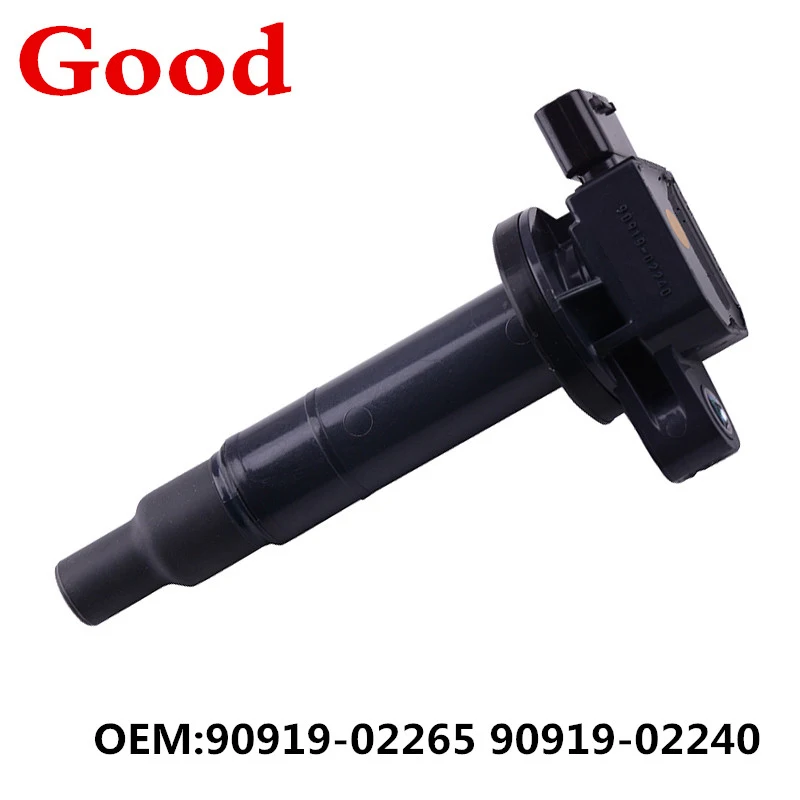 Катушка зажигания CAPQX 90919 02265 Для YARIS RACTIS PRIUS C VIOS LIMO COROLLA ALTIS Echo Ractis Soluna Prius Scion xA