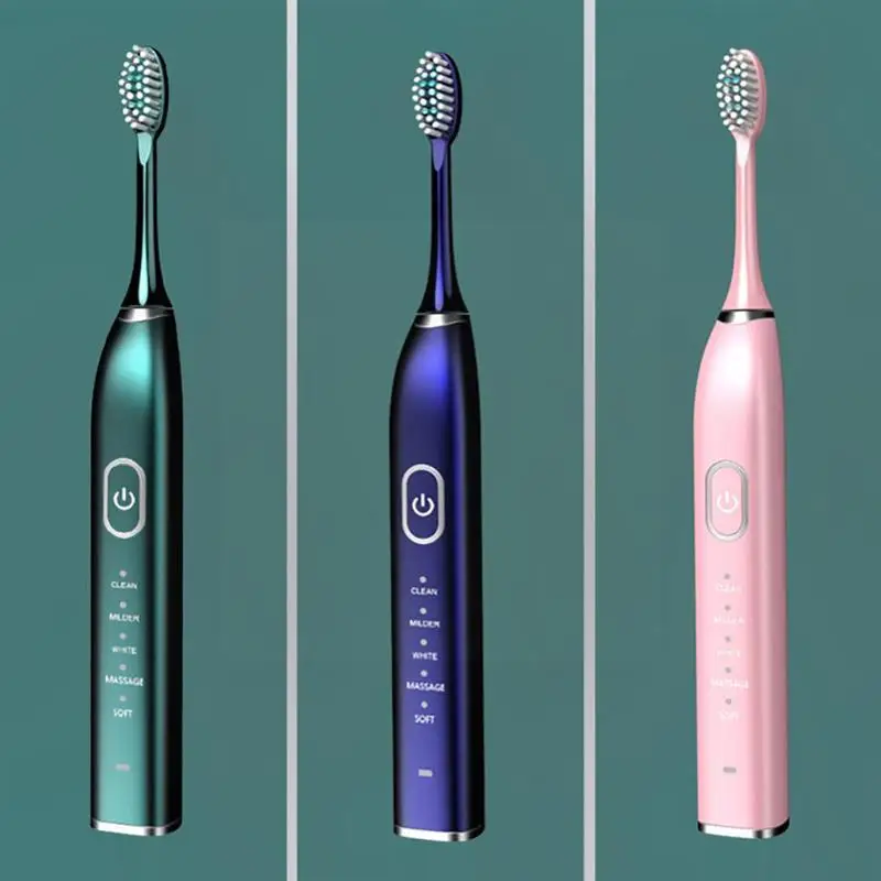 

Aurora Color Automatic Toothbrush Sonic Smart Household Electric Adult Hair Toothbrush Levitation Rechargeable Magnetic Sof E6T8