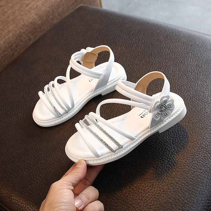 Сандалии для девочек новинка 2020 модная детская обувь летние сандалии маленьких