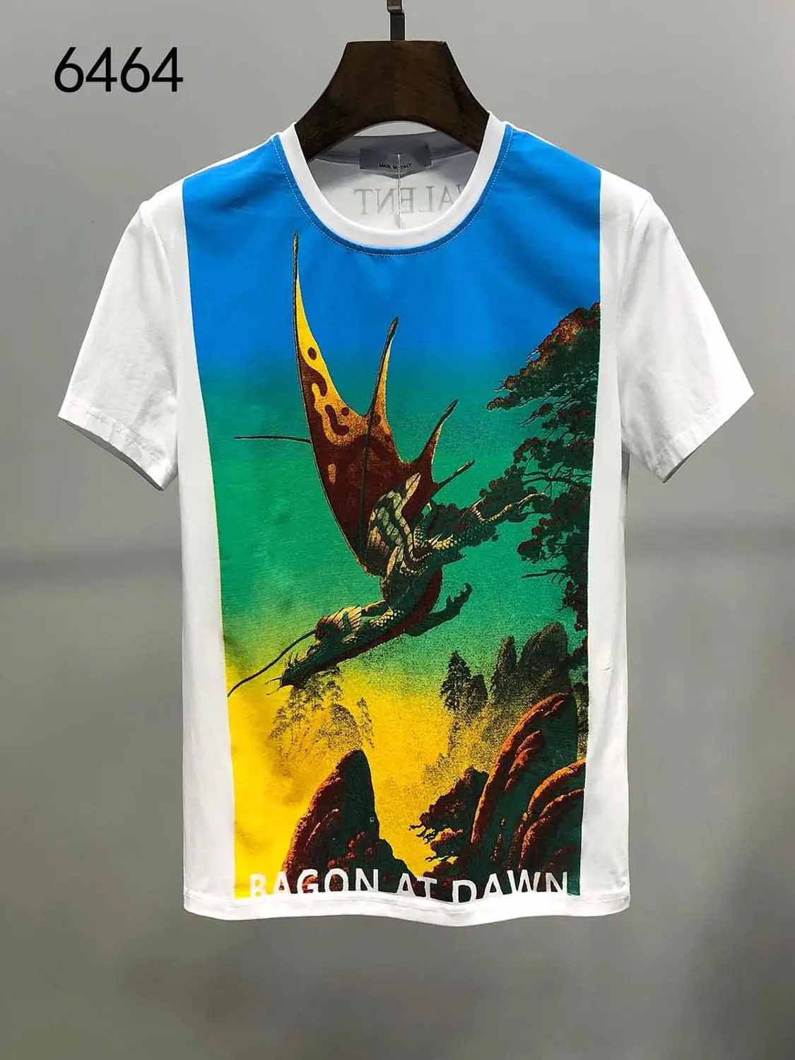 Новая футболка DSENDQI принт &quotКленовый лист&quot унисекс Повседневная крутая