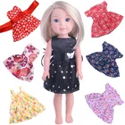Недорогая милая кукла Luckdoll, Одежда для кукол, платье на выбор для 14,5 Дюймов, куклы-светильники Уэлли, куклы 14 дюймов и куклы 16