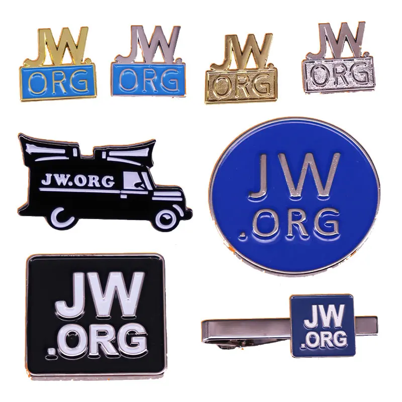 JW ORG мультяшная металлическая брошь Коллекционирование творческих аниме