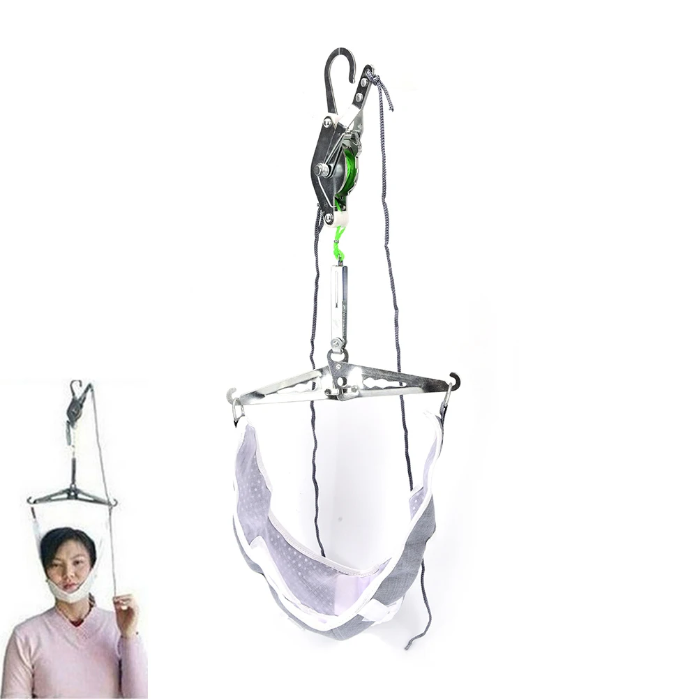 

1 Set Adjustment Over Door Neck Massager Cervical Traction Device Neck Back Stretcher Chiropractic Back Head Massager Relaxation