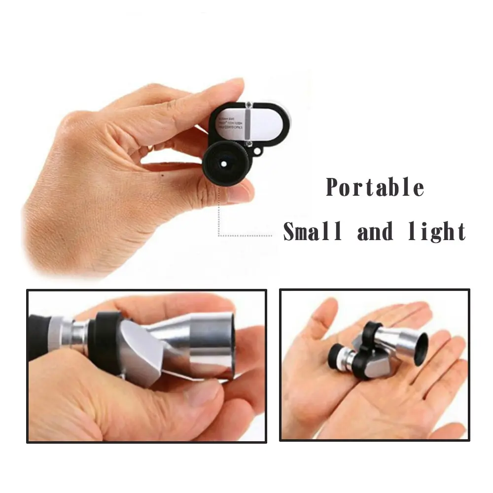 Портативный Удобный Монокуляр с одним стволом высокой мощности четкости низкий