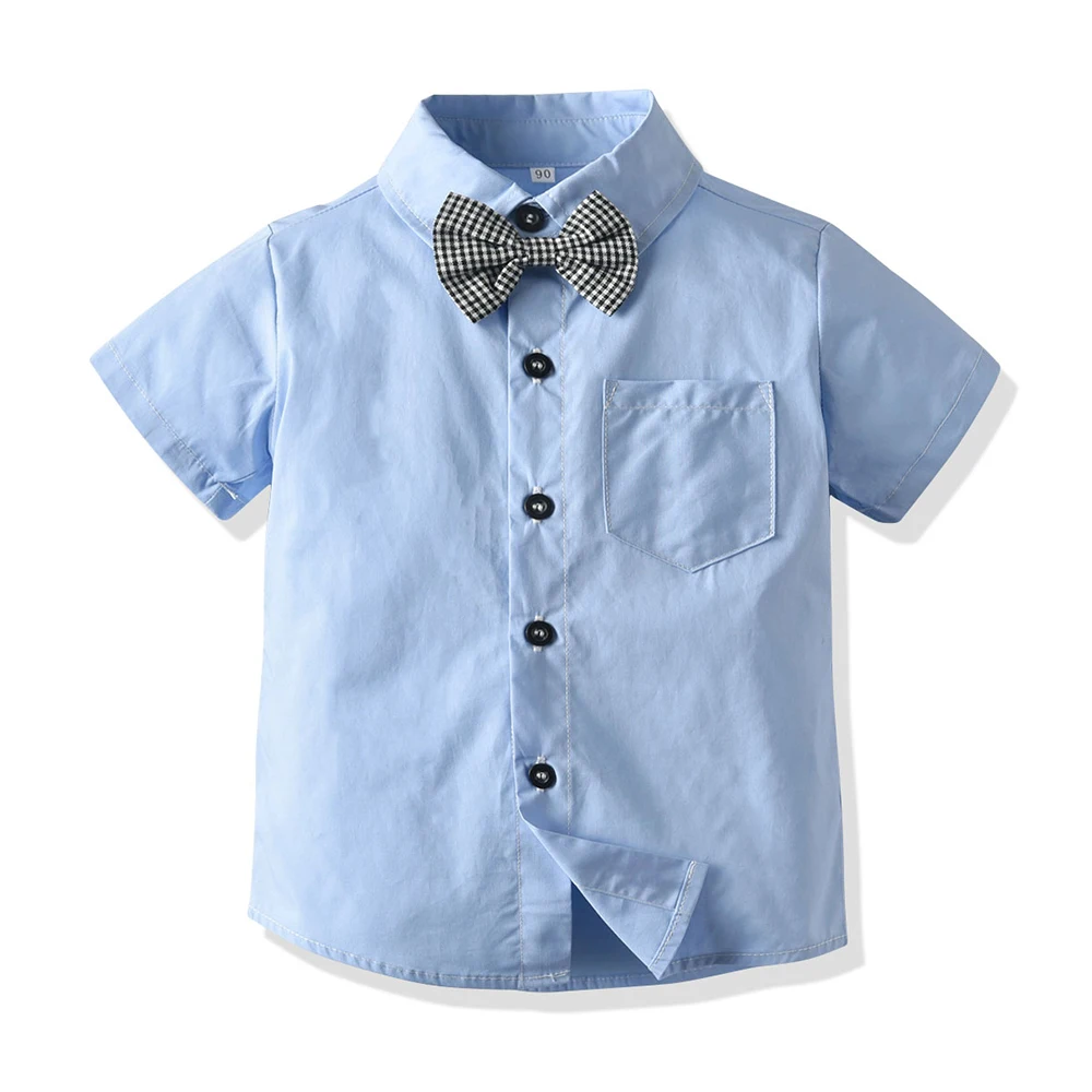 big w blue shirt