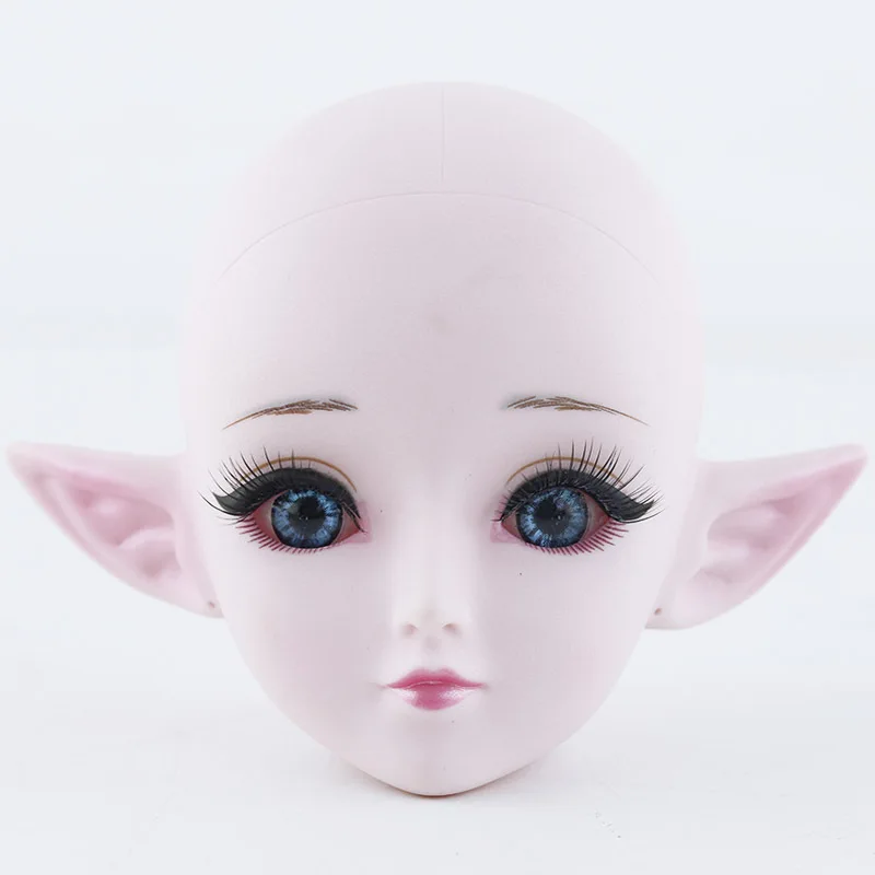 Новые 60 см 21 подвижные швы эльф Bjd куклы игрушка Синий Черный 3D Глаза DIY макияж голый обнаженный BJD кукла игрушка для девочек подарок