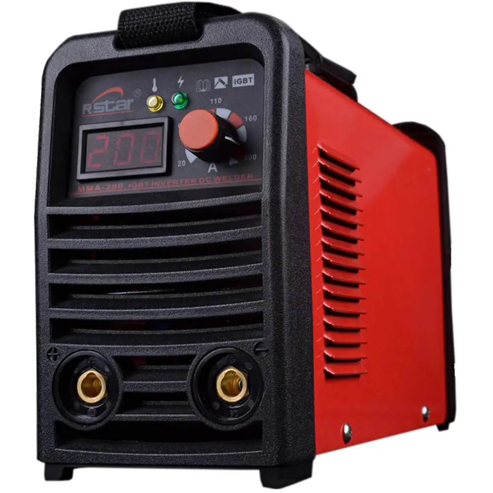

Portable IGBT Inverter DC 110v/220v Dual voltage MMA Stick 200AMP Welding Machine stick MMA welder welding machine 200