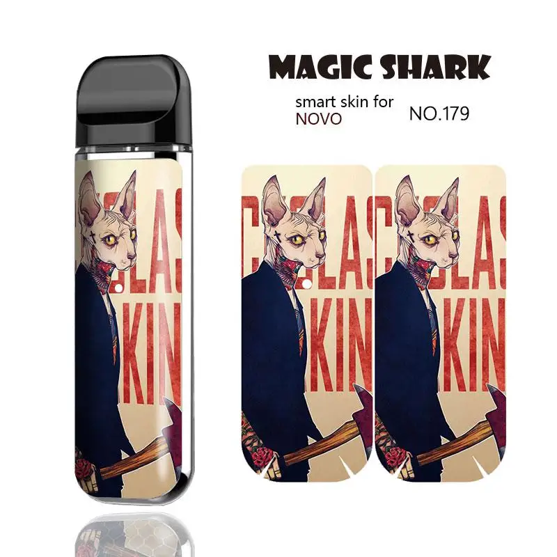 Ударопрочный чехол Magic Shark Cat Woman Devil Pikachu для Smok Novo наклейка пленка 176-185 | Мобильные