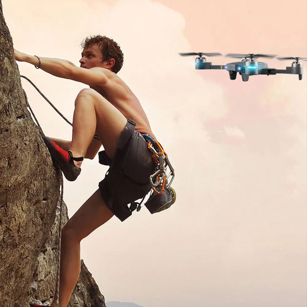 Дрон FPV Дроны с камерой широкоугольный HD 720P режим удержания высоты WIFI RC X Pro