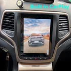 Автомобильный видеоплеер 10,4 дюйма, Android 11, для Jeep Grand Cherokee, Android стерео, экран Tesla, GPS-навигатор, 2015, 2016, 2014