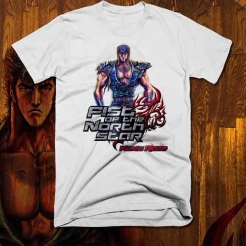 

Vintage Anime Fist of The North Star T-Shirt Akira Style Action, Retro 2020 Brand Clothing Fashion Men Design T Shirt