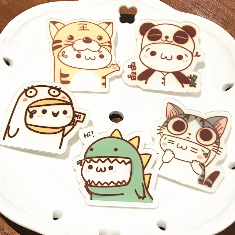 Набор из 5 предметов с изображением единорога милый мини-значок животных