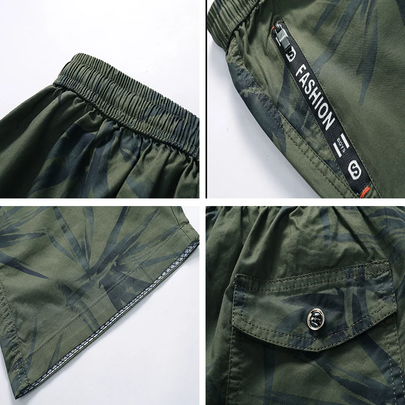 

Men's shorts Cotton Casual beach Loose Jogging Drawstring sport Shorts 2021 New Summer brand clothing Essentials Board Shorts