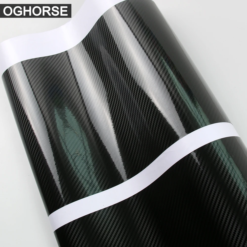 Автомобильный Стайлинг 5D из углеродного волокна виниловые боковые полосы капот