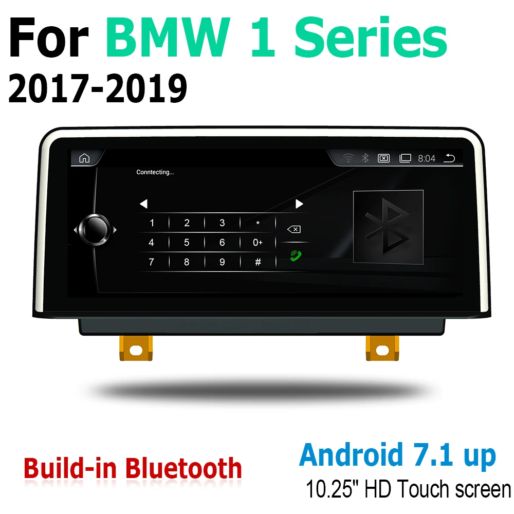 10 25 &quotAndroid автомобильный мультимедийный плеер для BMW 1 серии 2017 ~ 2019 EVO навигация Navi