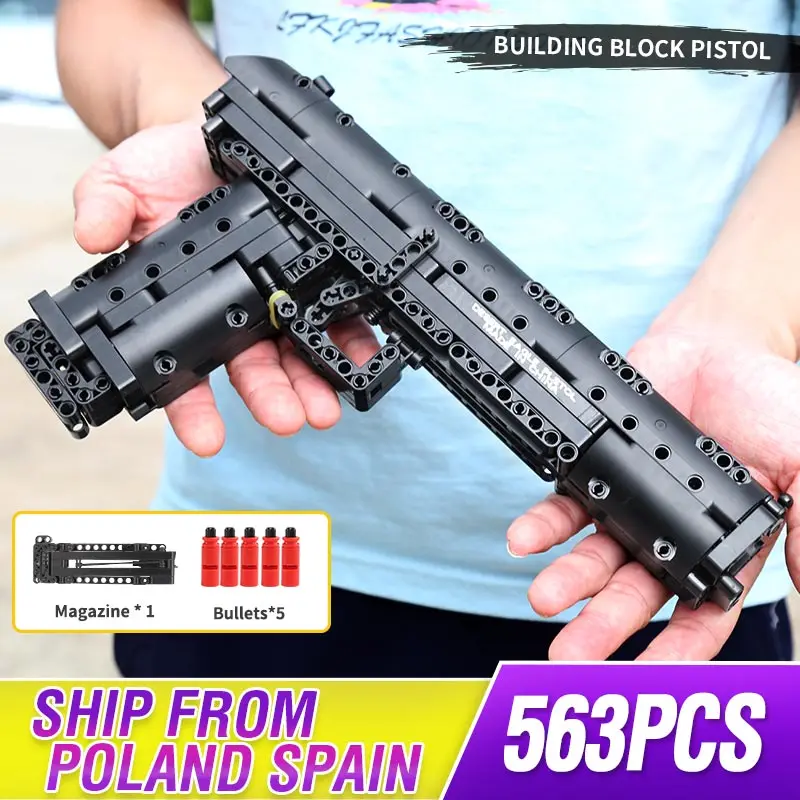 Форма король креативный SWAT блок пистолет пустынный Орел оружие модель пистолета