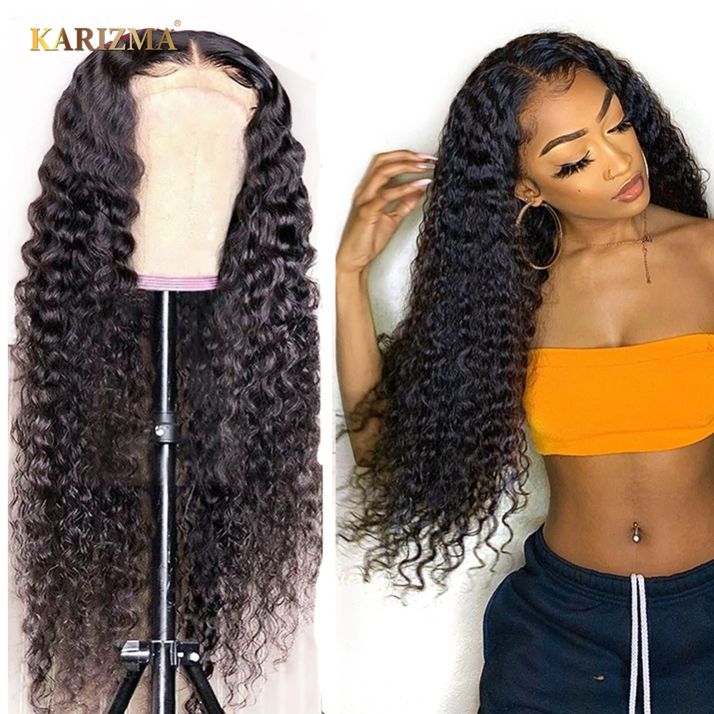 Karizma 4X4 парик на шнурке с глубоким волнистым париком парики фронте из