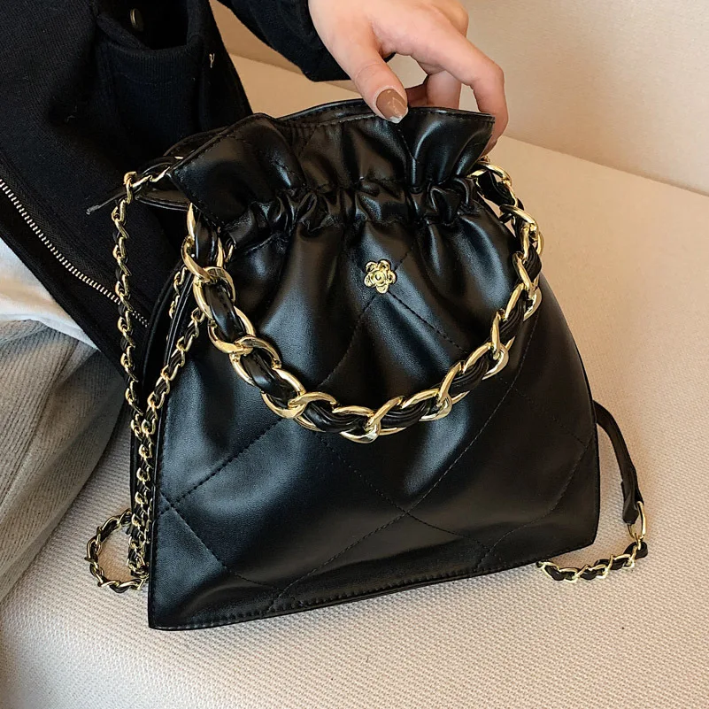 Новейшие стильные сумочки в стиле ретро Женская осенне зимняя сумка через плечо