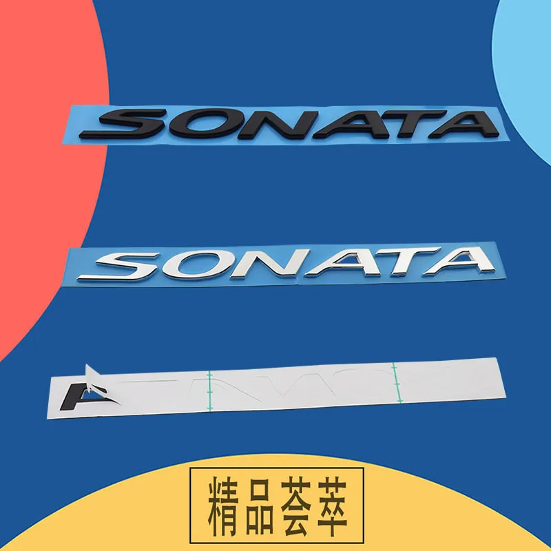 Синий привод для 2011-2013 Sonata Гибридный передний боковой брызговик багажник значок