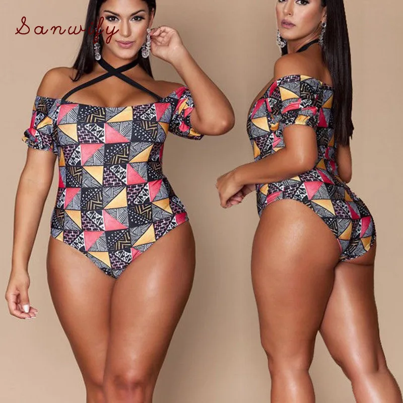 Женский летний купальный костюм с цветочным принтом 2018 |