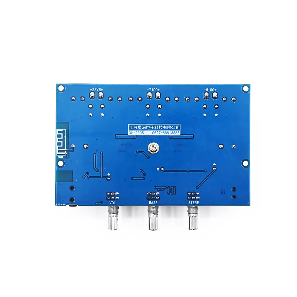 Плата цифрового усилителя TPA3116D2 Bluetooth 5 0 громкость 2 1 каналов стерео класс D 50 Вт * +