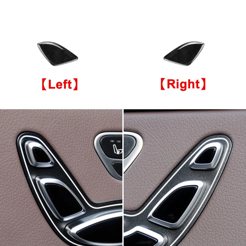 

Car Seat Back Button Switch Headrest Adjustment Buttons Cover Trim For Mercedes Benz W222 S-Class S300 S400 2014-2019 Left Right