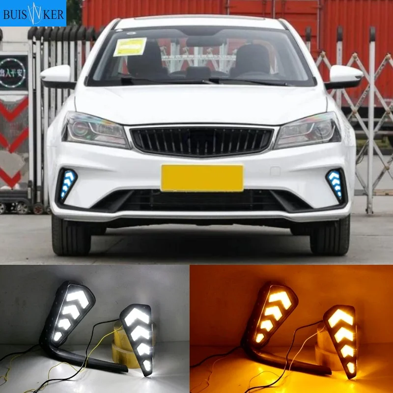 Front LED Fog Light For 2021 Geely Emgrand Left/Right Front Daytime Running Light/Front Fog Lamp