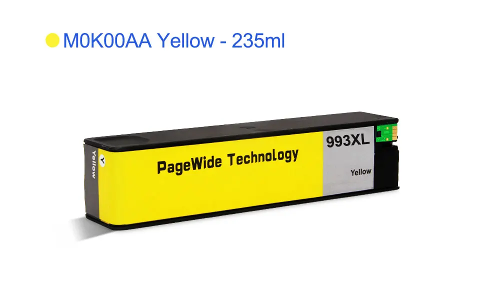 1 PCS -Yellow Третьи вечерние чернильные картриджи hp 993 993XL для принтера hp PageWide 755dn 774dn/s 750dn/dw 772dn/dw 777z 777zs - Цвет: 1 PCS -Yellow